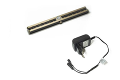 Led set 1 Space Light RVS-look met sensor 12V/0.9w met voeding